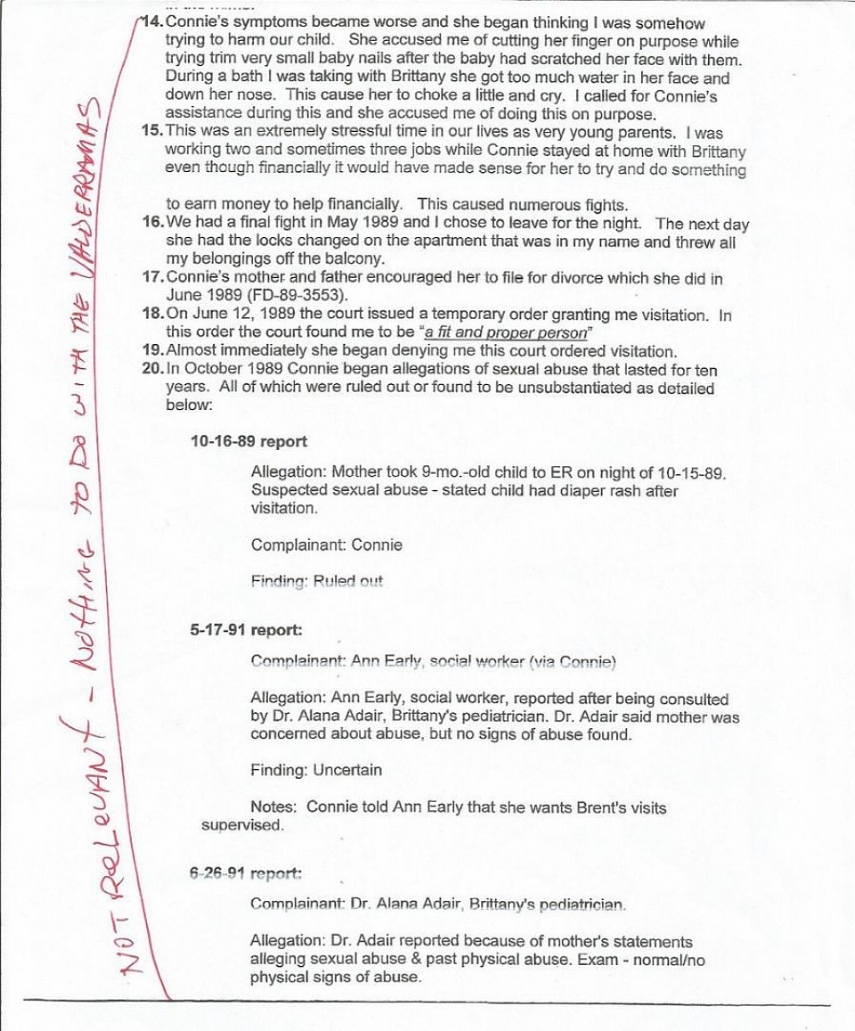 Brent Rooney Affidavit page 2
