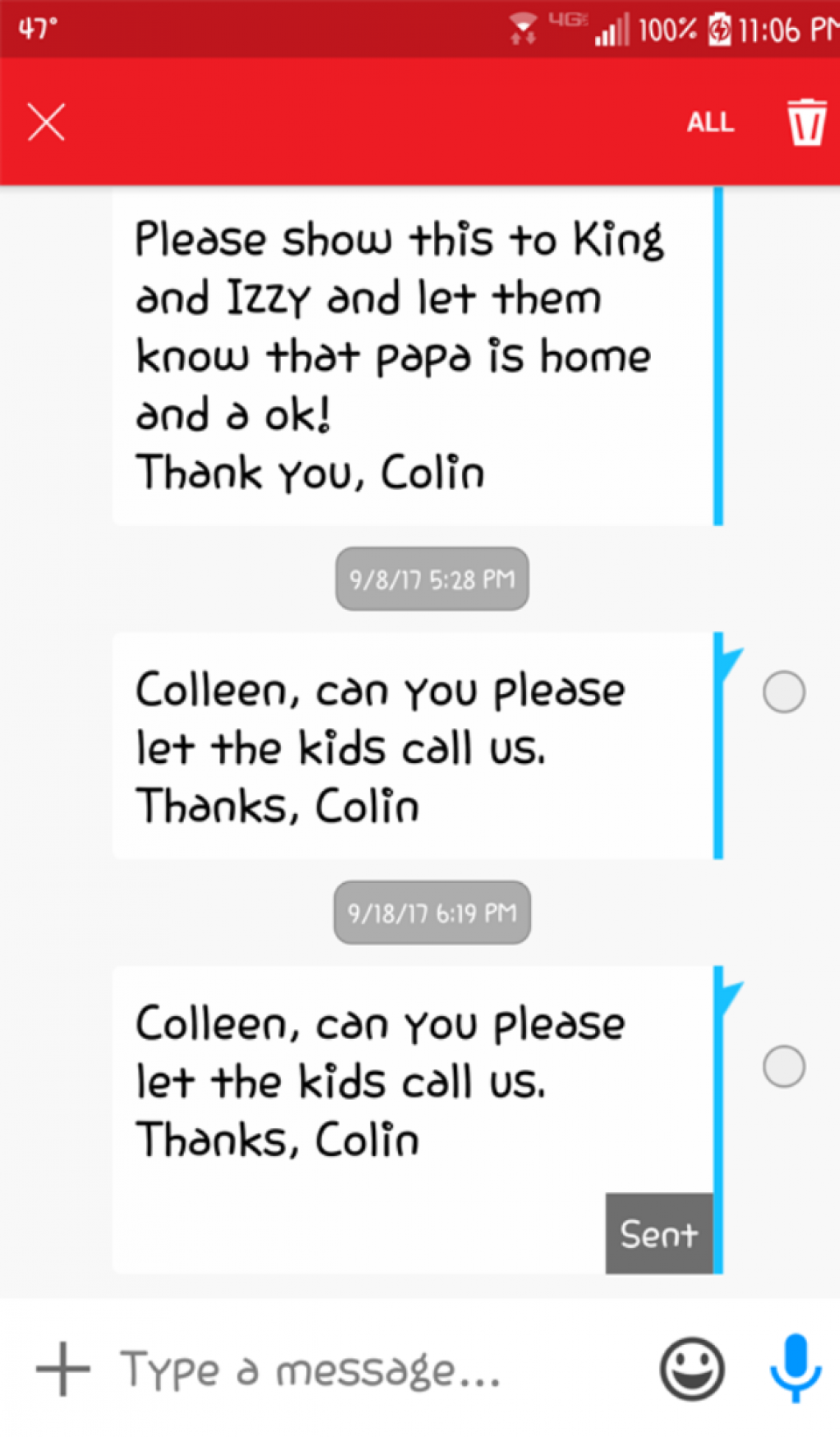Colleen Text page 6